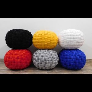 Brand new Velvet Ottomans